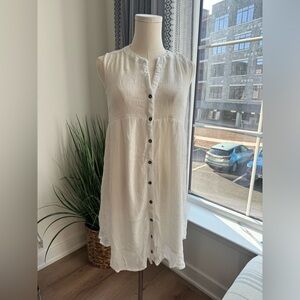 Knox Rose Small sleeveless White Dress